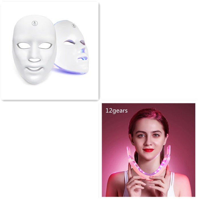 LuminaMask™ - Máscara Facial LED 7 Colores