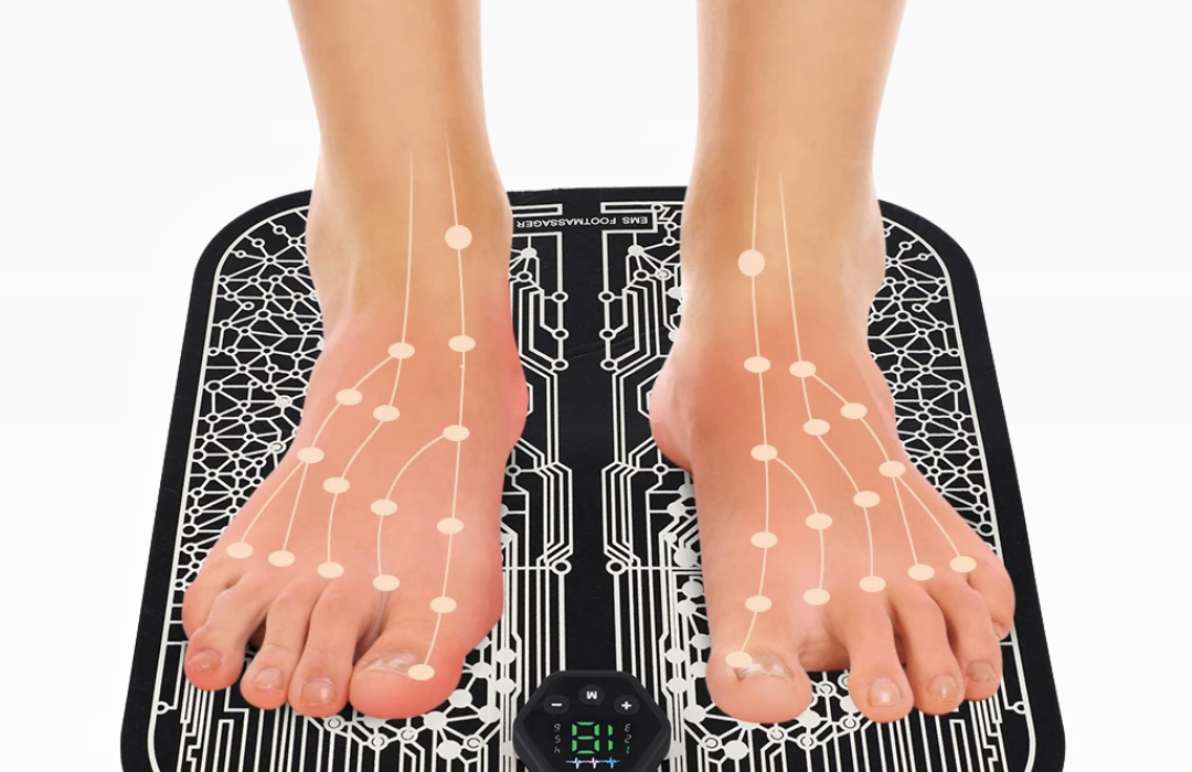 FootRelax Pro - Masajeador EMS para Piernas Cansadas
