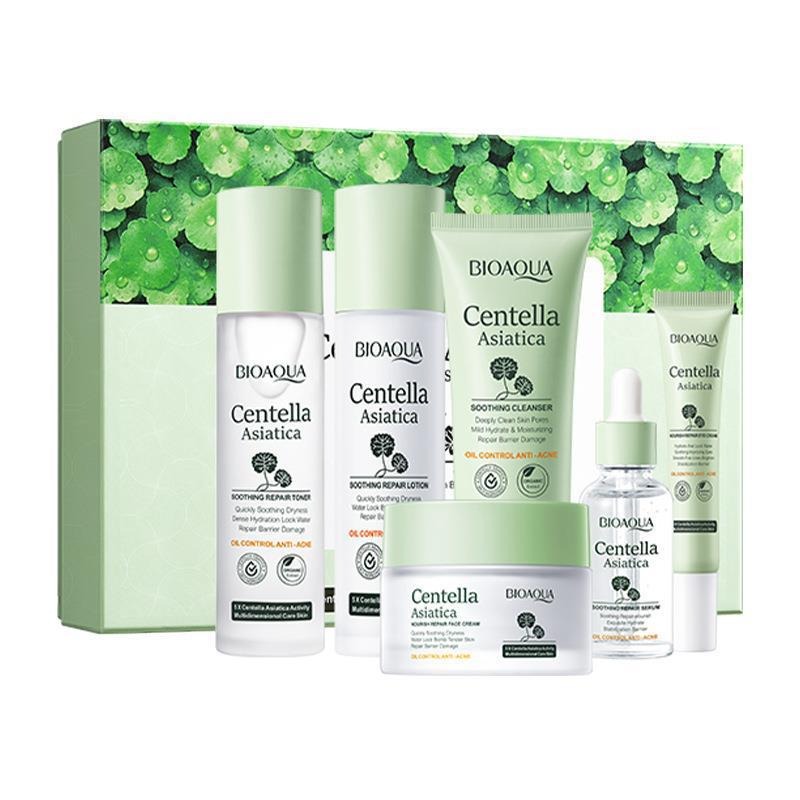CicaGlow™ - Set de Rutina Facial Completa (6 Piezas)