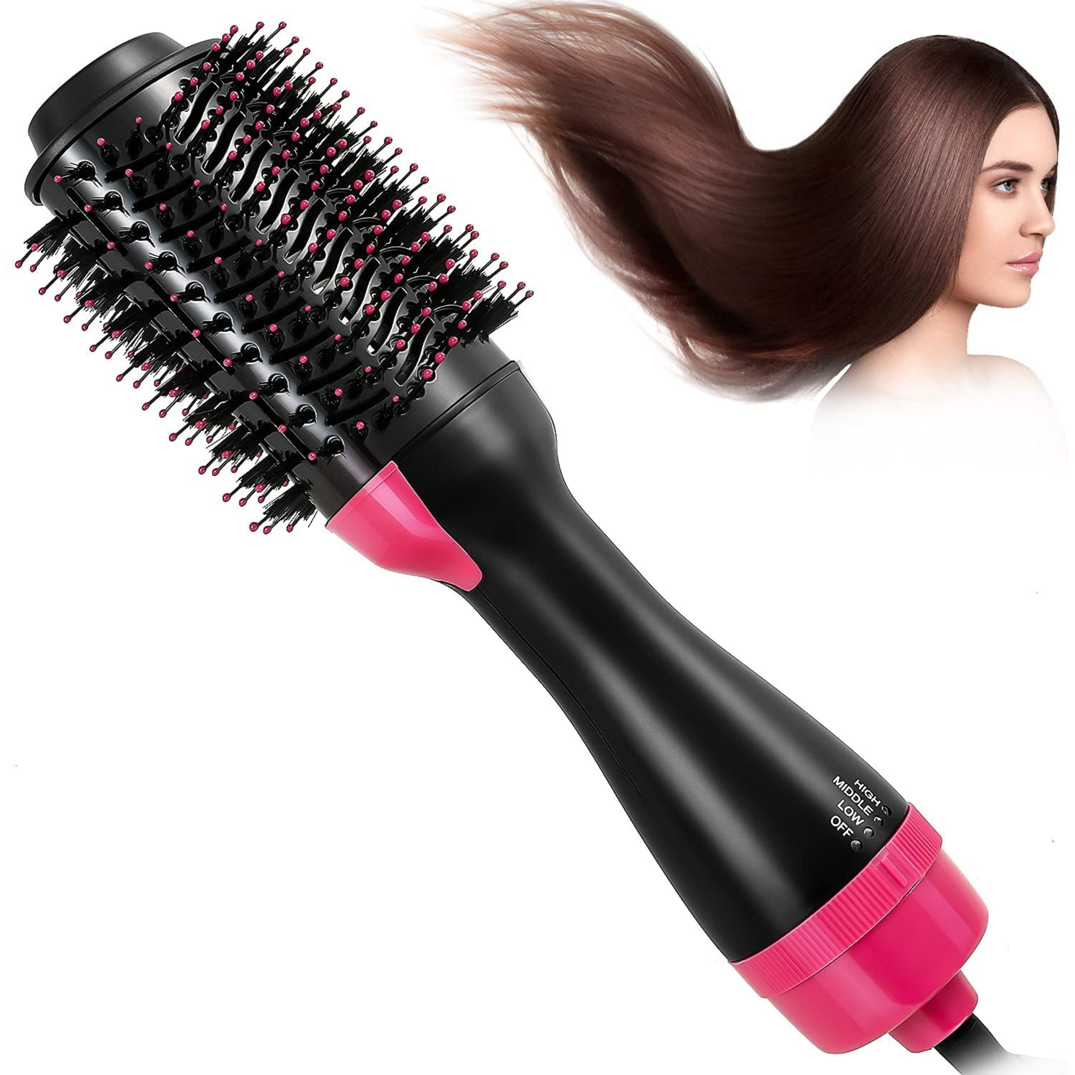 GlamBrush Pro - Secador, Alisador y Moldeador