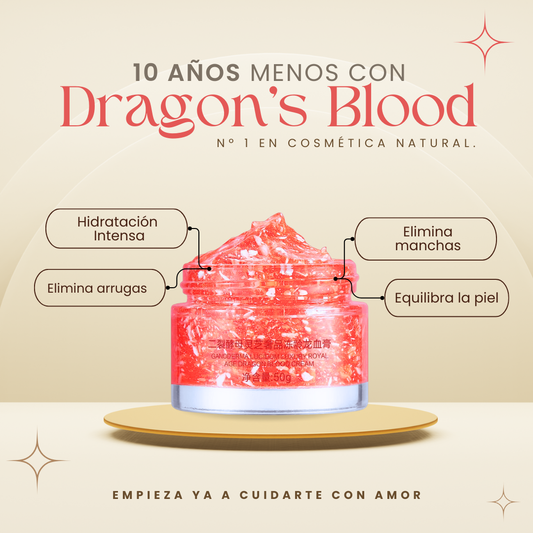 Crema facial rejuvenecedora Dragon's Blood para una piel más joven y revitalizada