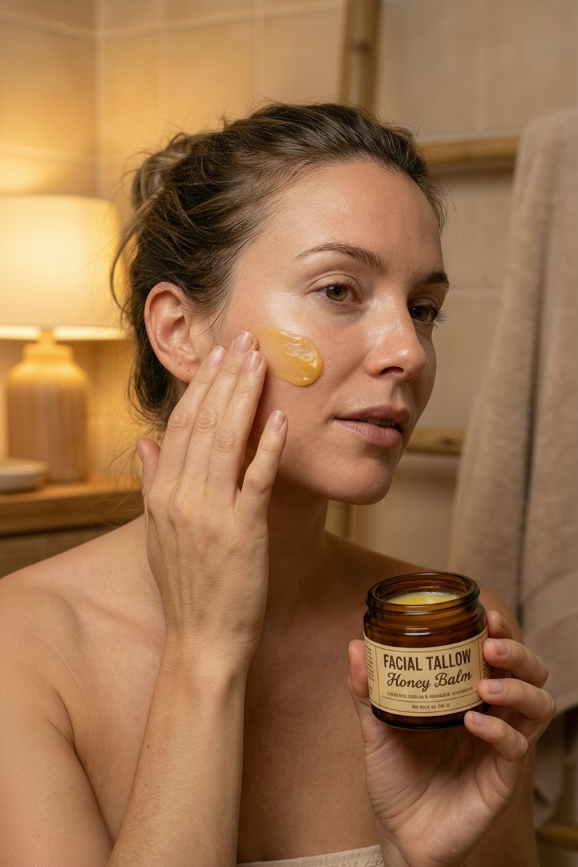 Bálsamo Facial Reparador Miel + Nutrición Profunda