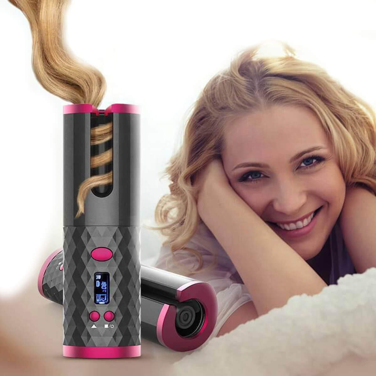 MagicCurl Pro - Moldeador Automático Portátil