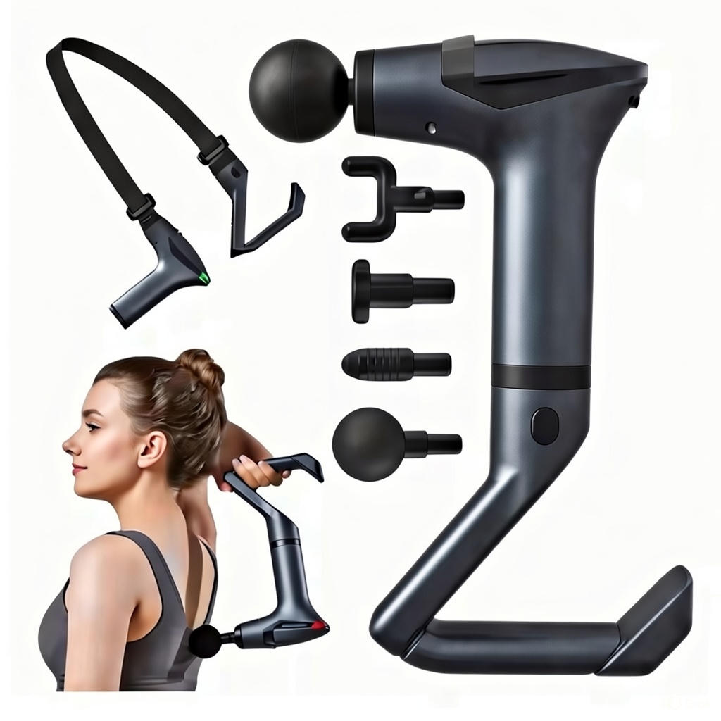 PhysioGun Pro - Masajeador Muscular 3 en 1